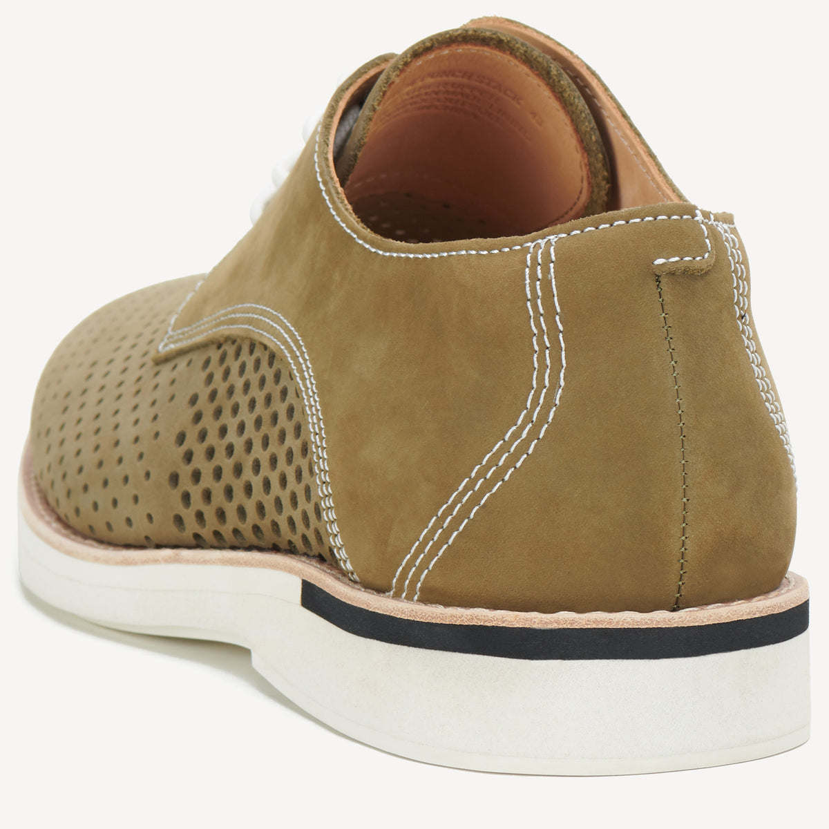 Derby Mens Punch Stack Khaki
