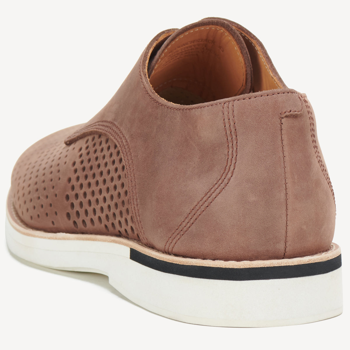 Derby Mens Punch Stack Dark Brown