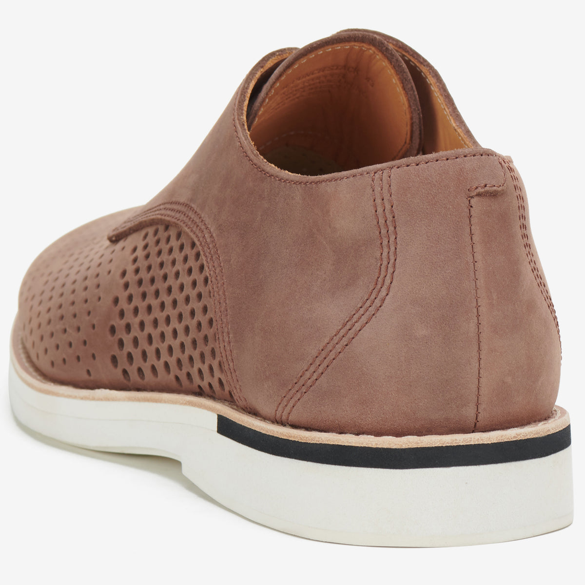 Derby Mens Punch Stack Dark Brown