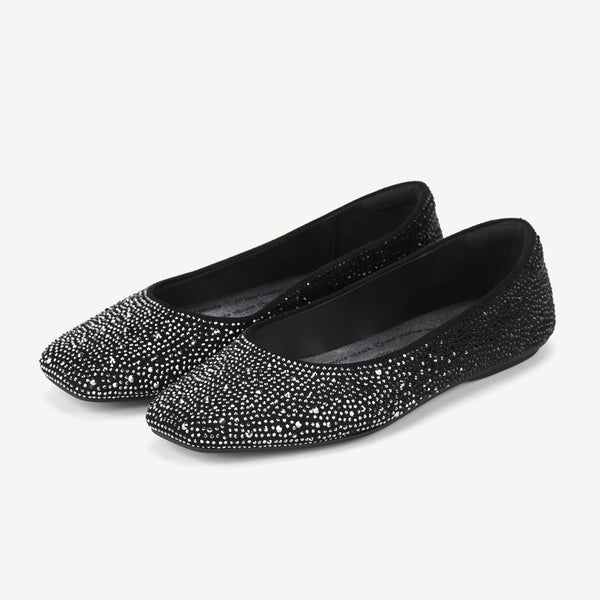 Ballet ST Rhinestone Ombre Black/Silver