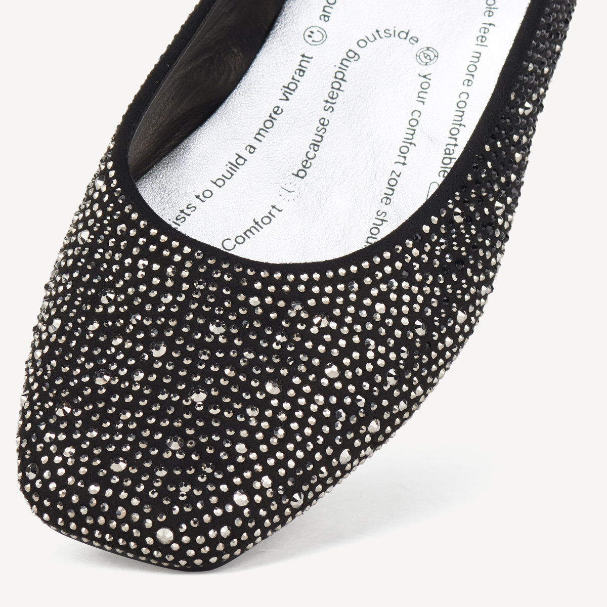 Ballet ST Rhinestone Ombre Black/Silver