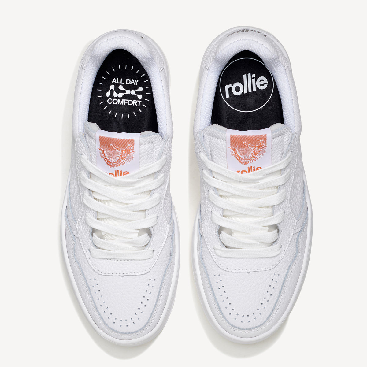 CourtPro Low White Tumble