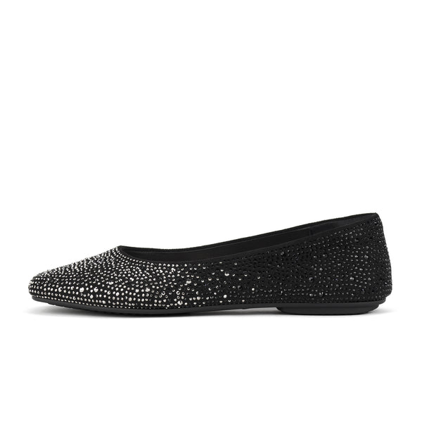 Ballet ST Rhinestone Ombre Black/Silver