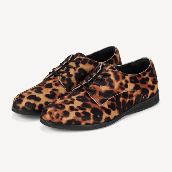 Derby Dark Camel Leopard/Black
