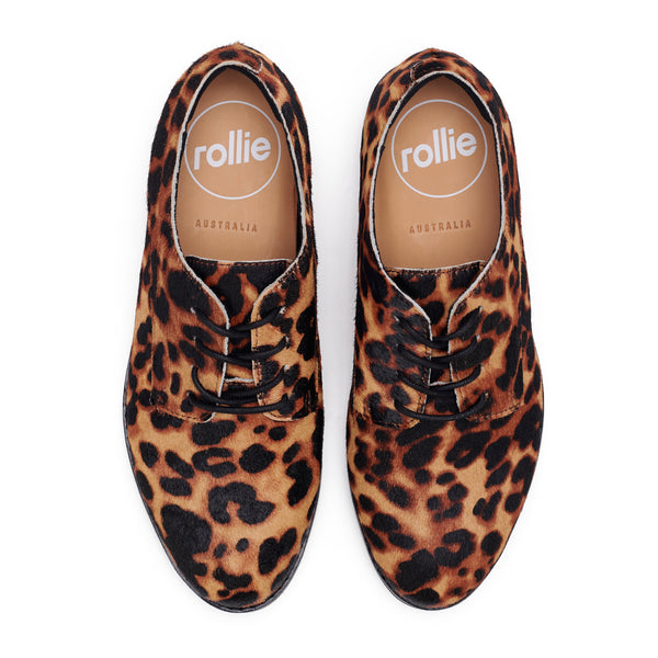 Derby Dark Camel Leopard/Black