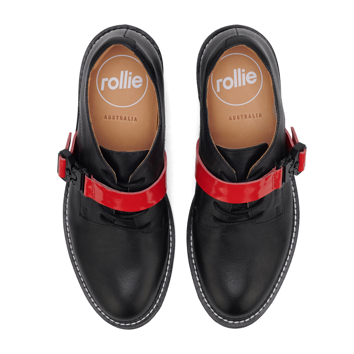 Derby Rise Strap Black/Red