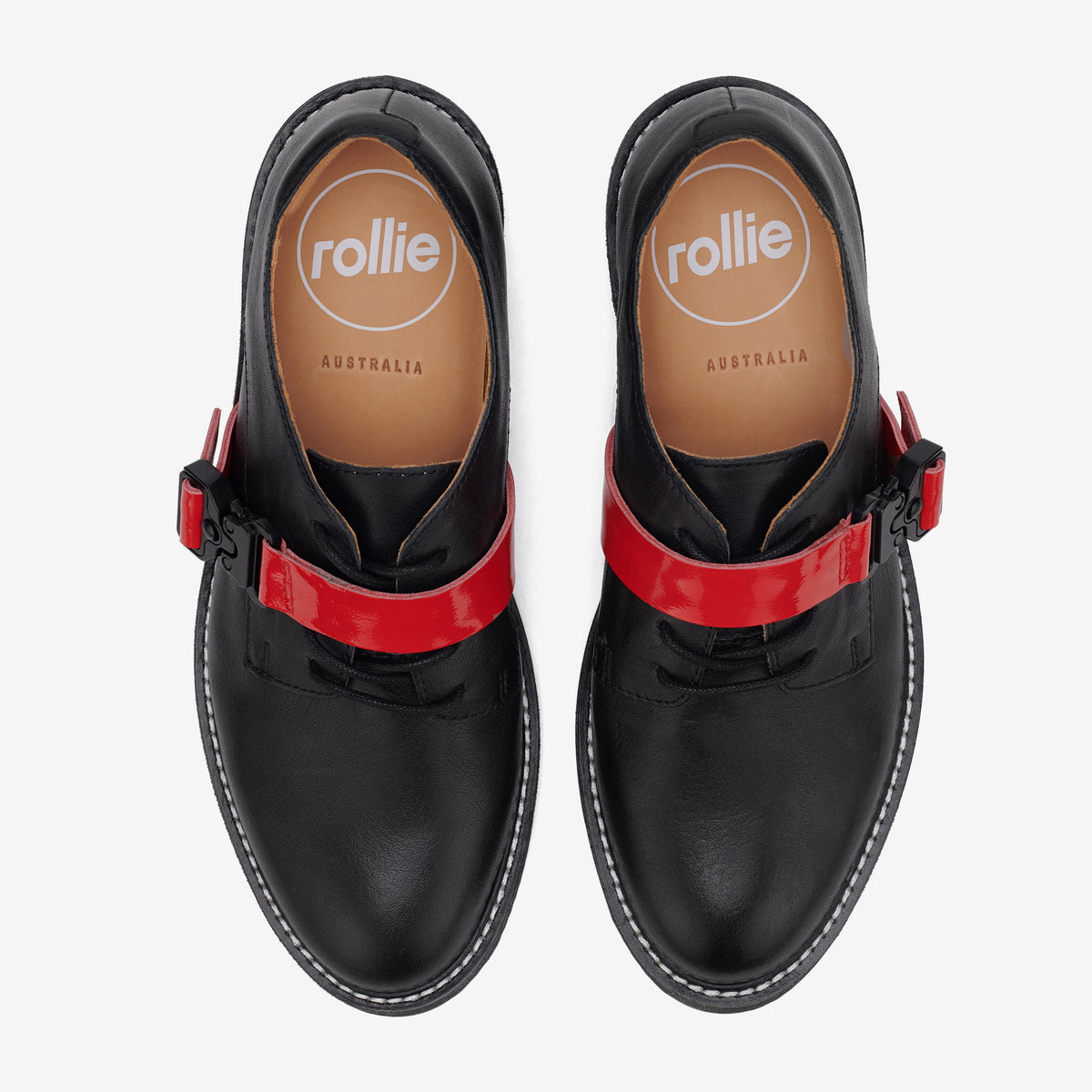 Derby Rise Strap Black/Red