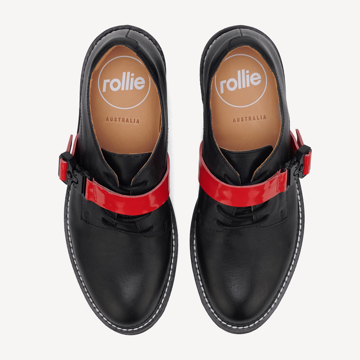 Derby Rise Strap Black/Red