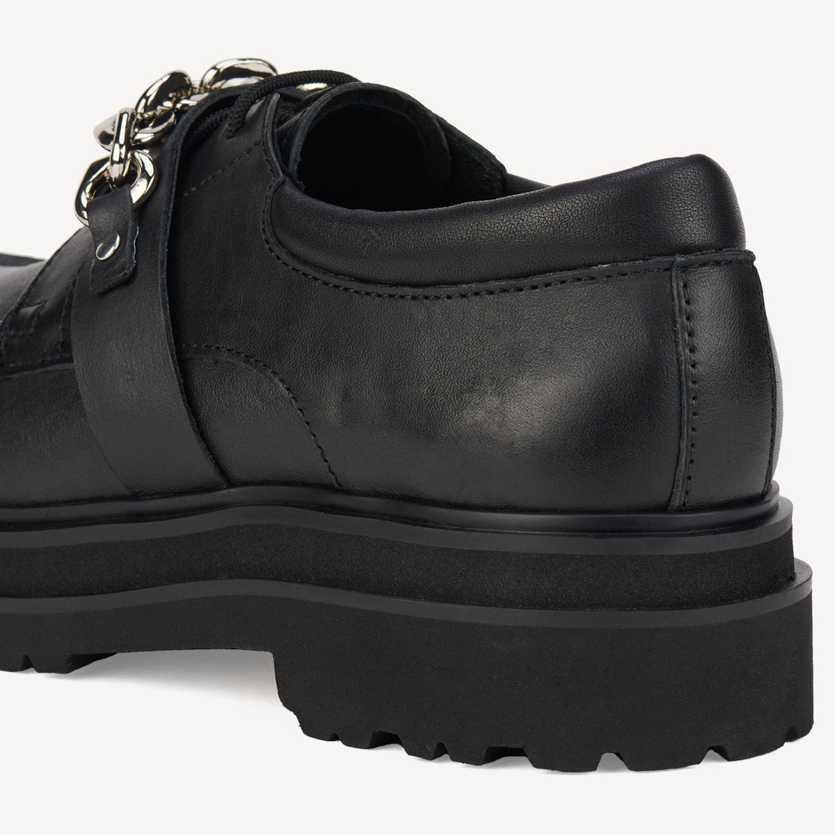 Derby Step Moccasin Black