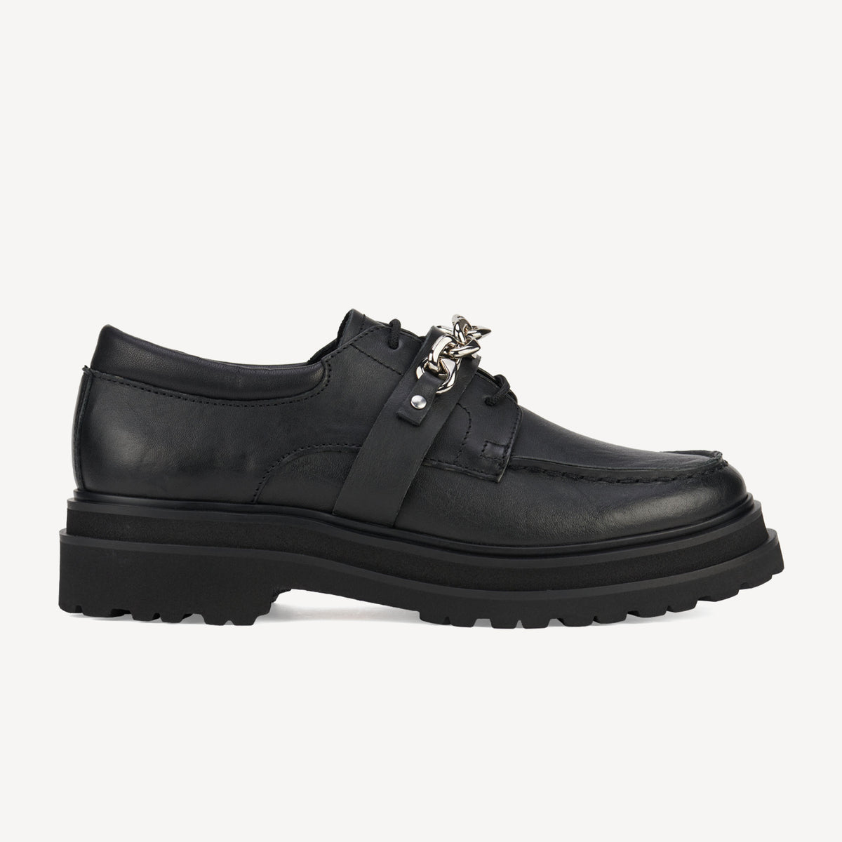 Derby Step Moccasin Black