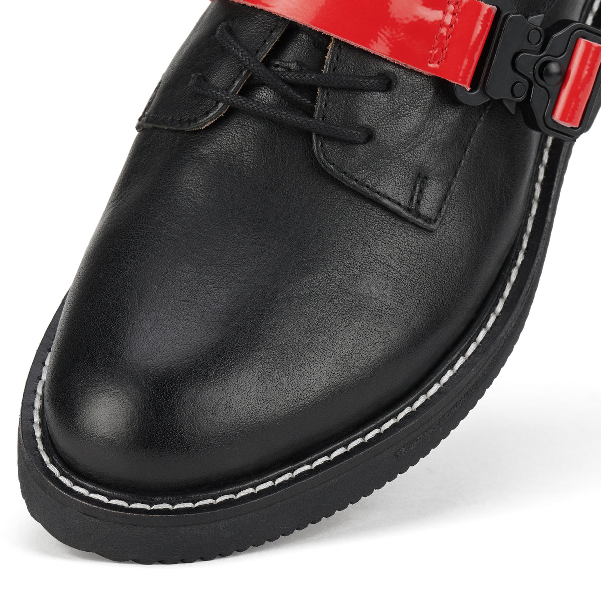 Derby Rise Strap Black/Red