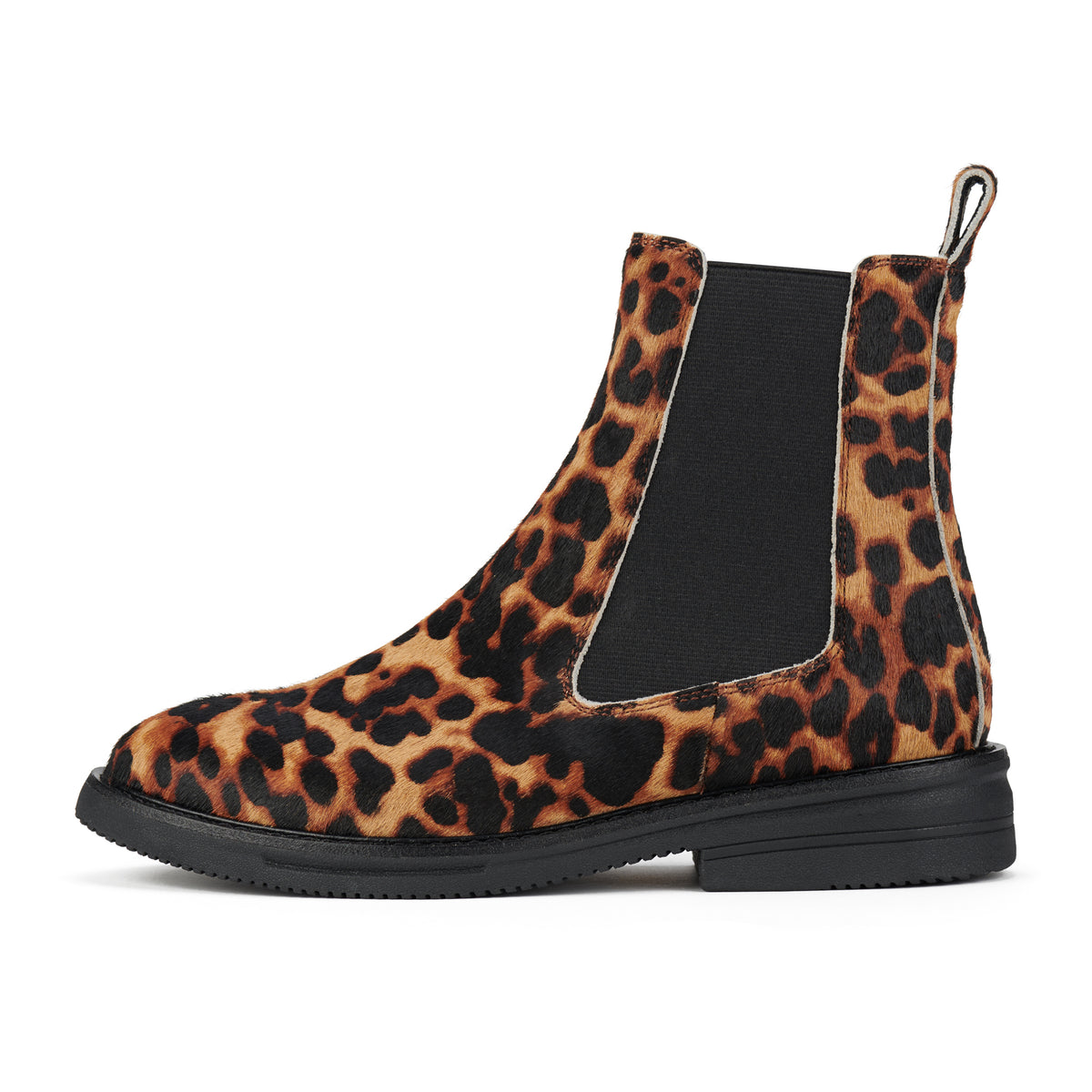 Chelsea Rise Dark Camel Leopard