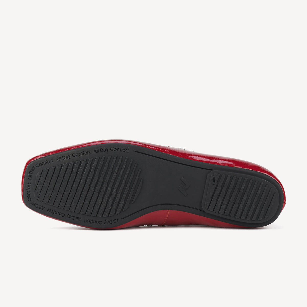 Ballet MJ Square Toe Stud Merlot Patent