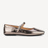 Ballet MJ Square Toe Pewter Patent