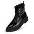 Pointed Sidezip Black Patent