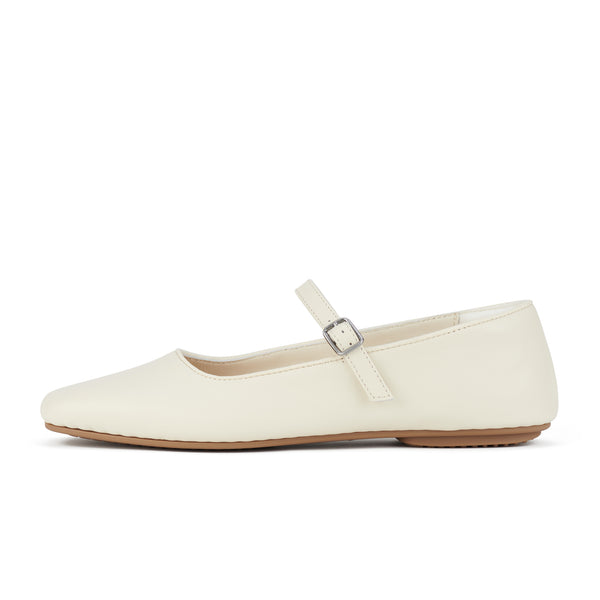 Ballet MJ Square Toe Bone