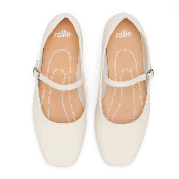 Ballet MJ Square Toe Bone