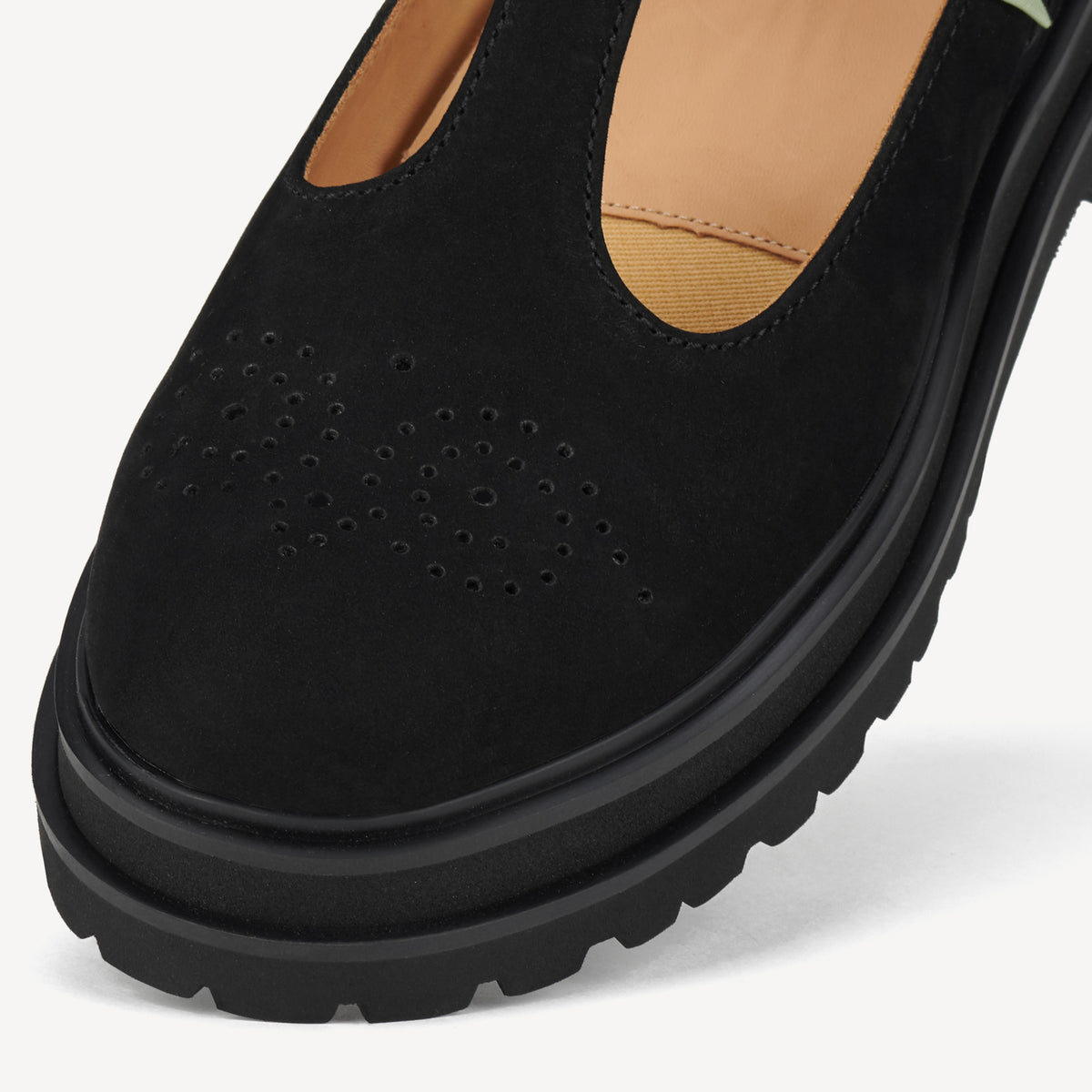 Loafer Step T-Bar Black