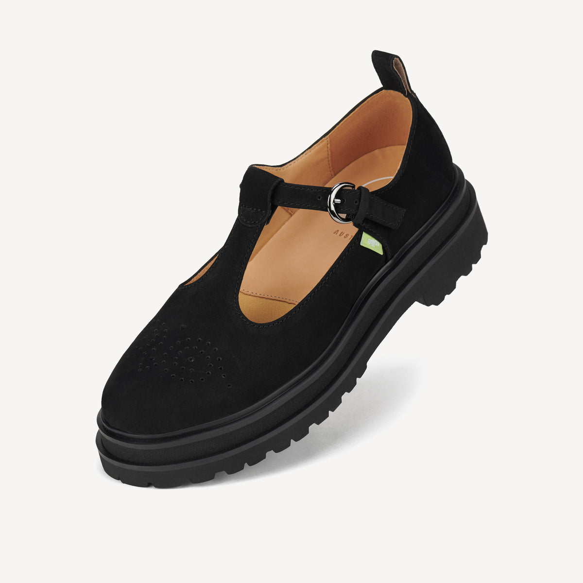 Loafer Step T-Bar Black