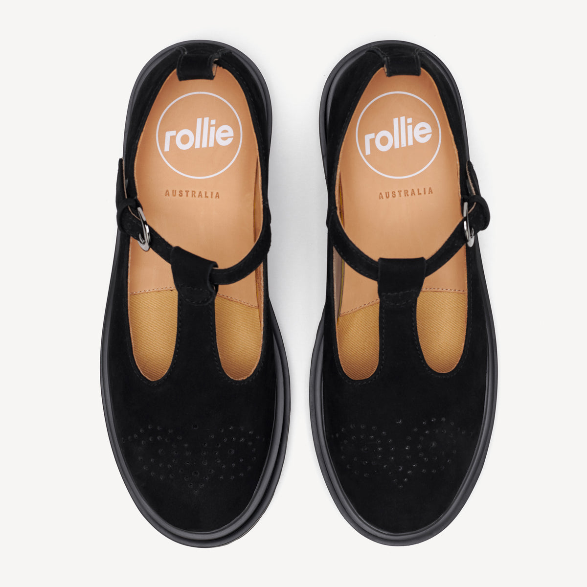 Loafer Step T-Bar Black