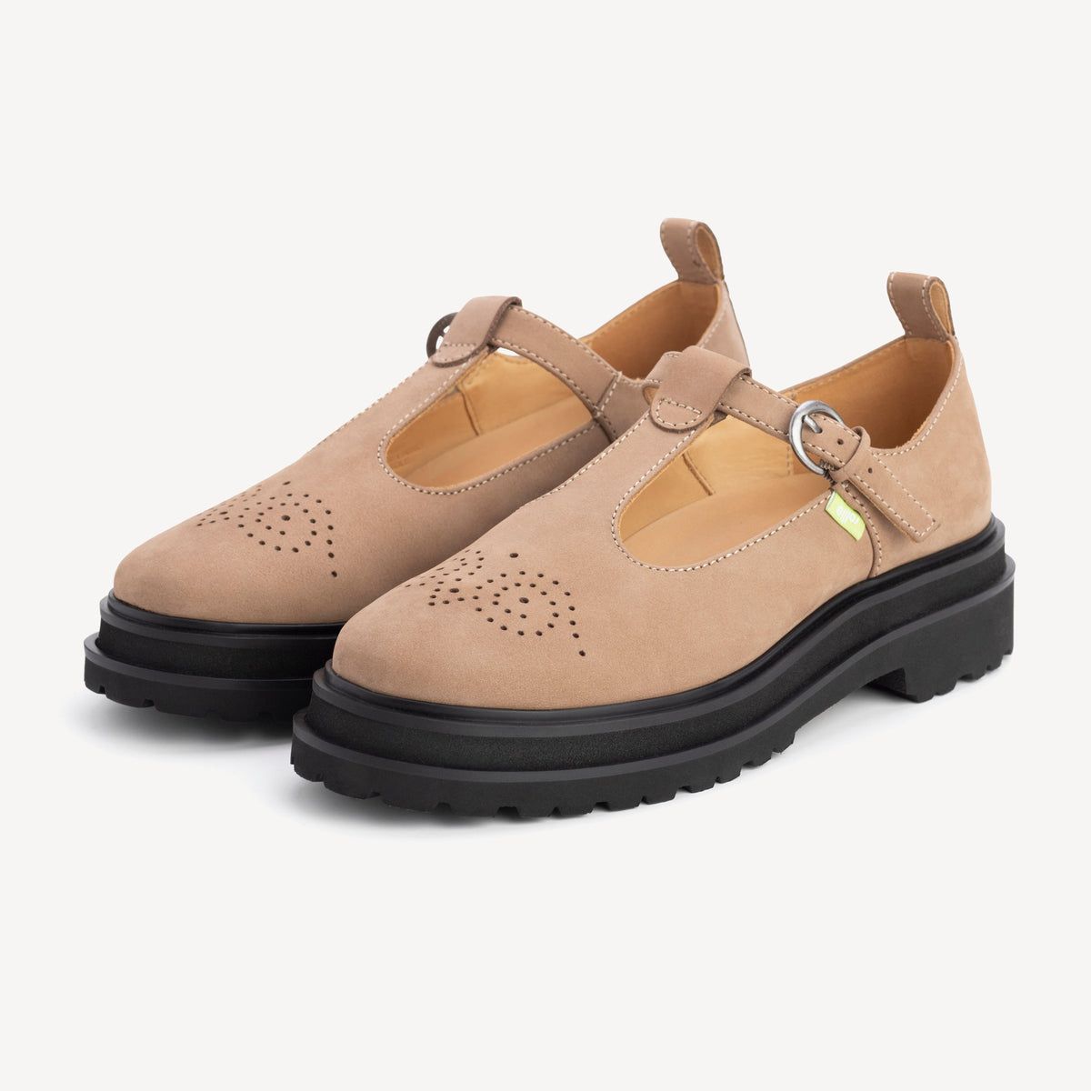 Loafer Step T-Bar Taupe
