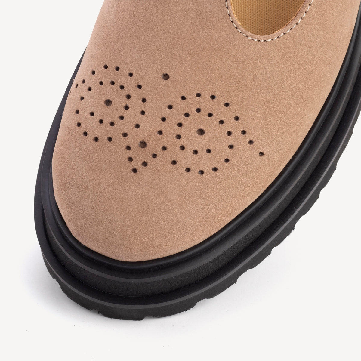 Loafer Step T-Bar Taupe