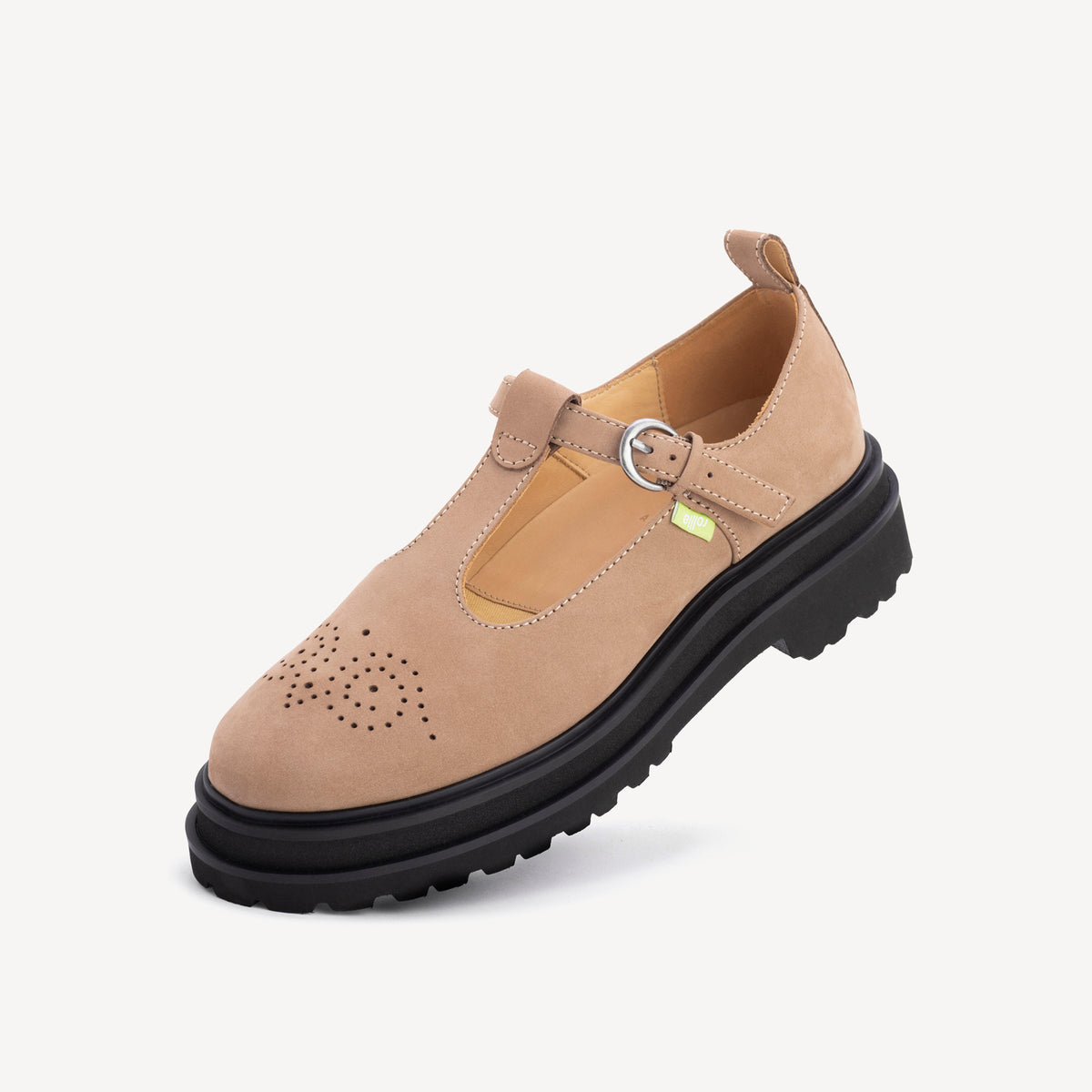 Loafer Step T-Bar Taupe