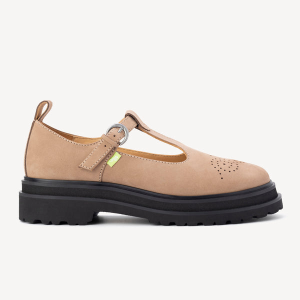 Loafer Step T-Bar Taupe