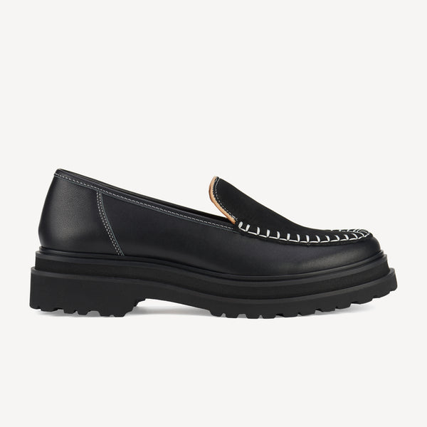 Loafer Step Moccasin Black