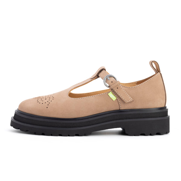 Loafer Step T-Bar Taupe