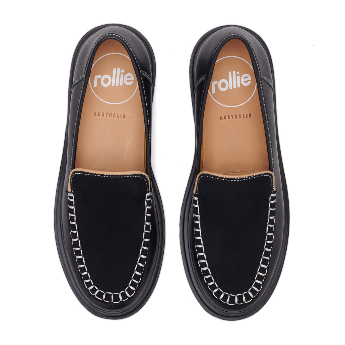 Loafer Step Moccasin Black