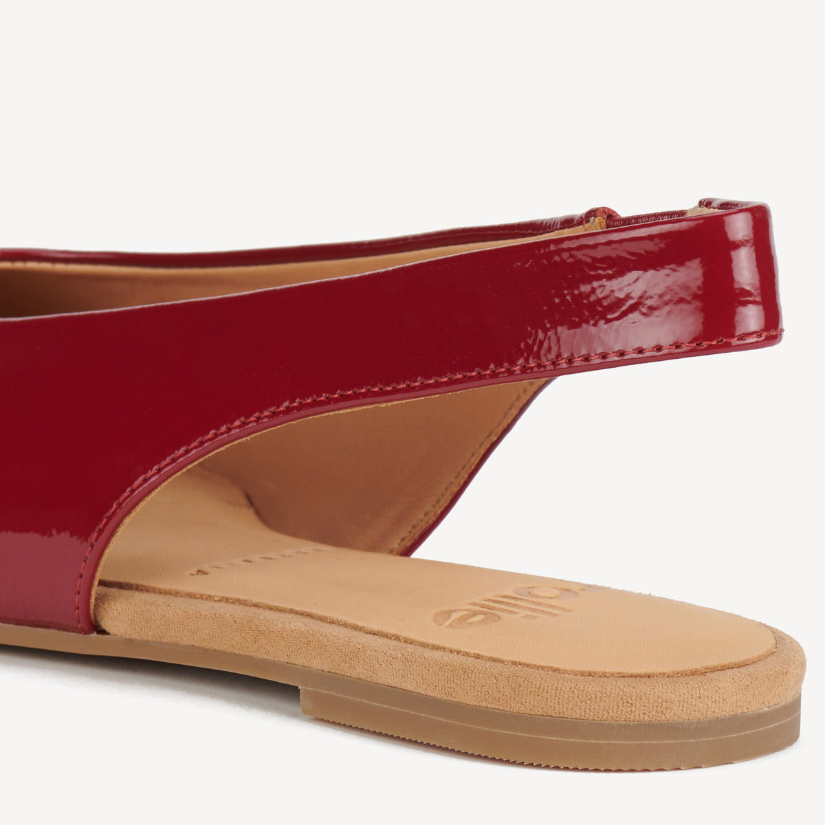 Pointed Slingback Merlot Patent
