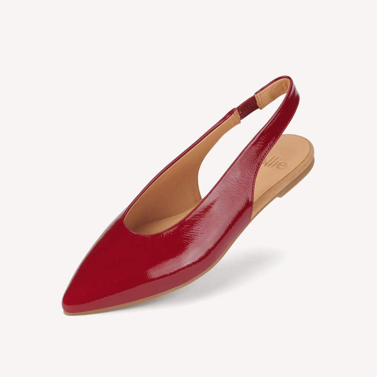 Pointed Slingback Merlot Patent