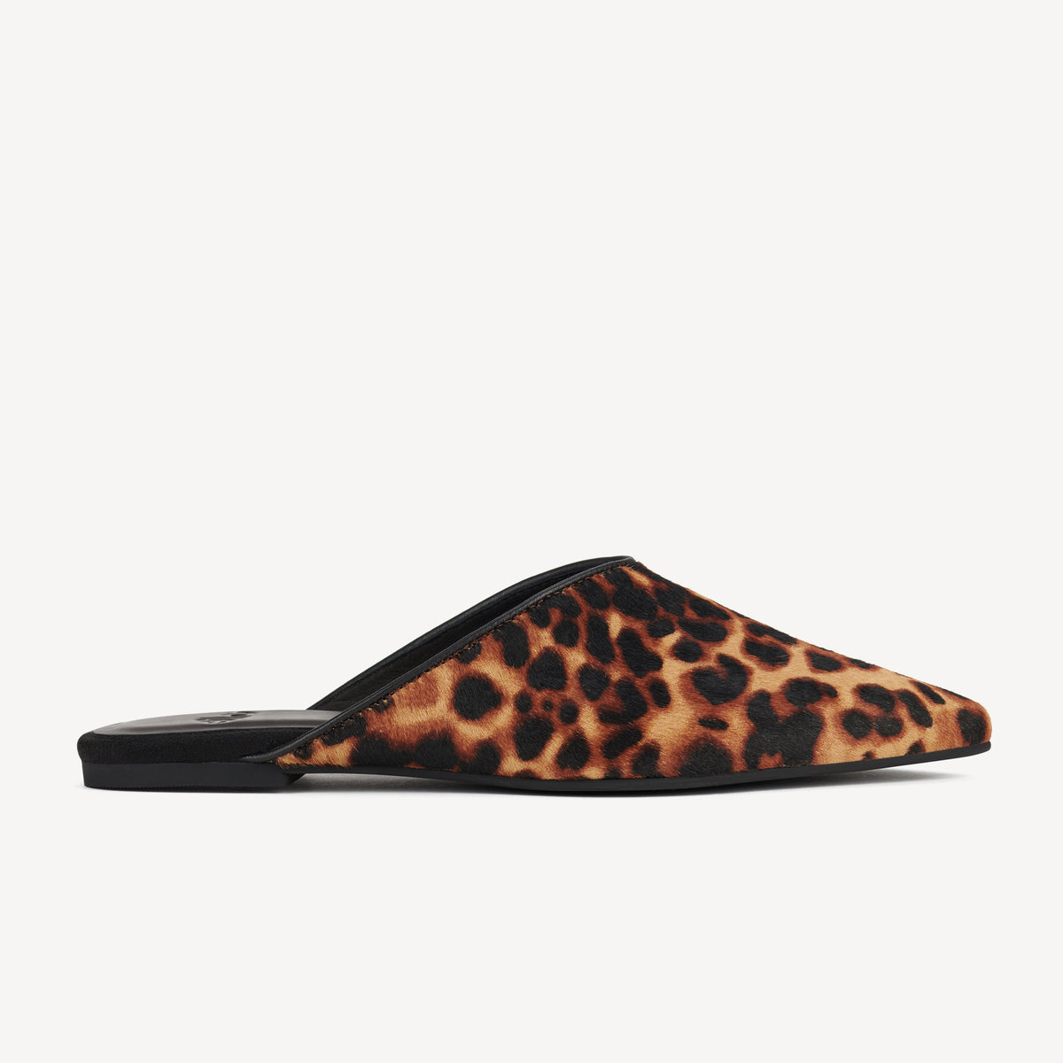 Pointed Mule Dark Camel Leopard