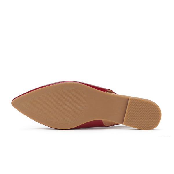 Pointed Slingback Merlot Patent