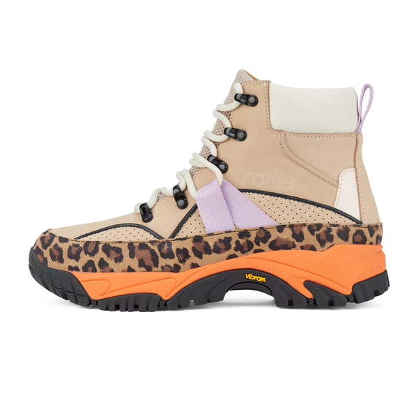 Hiker Boot Bone/Leopard