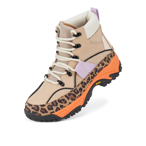 Hiker Boot Bone/Leopard