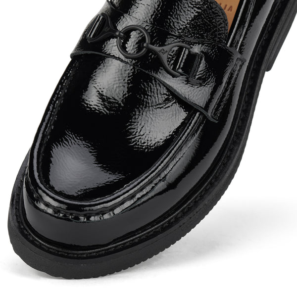 Loafer Rise Black Patent