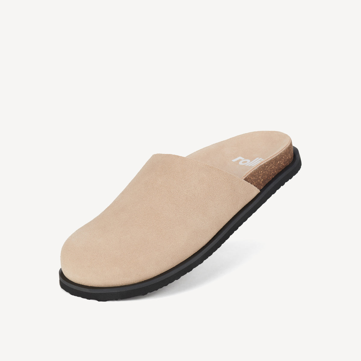 Mills Mule Camel Suede