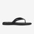 Square Toe Thong All Black