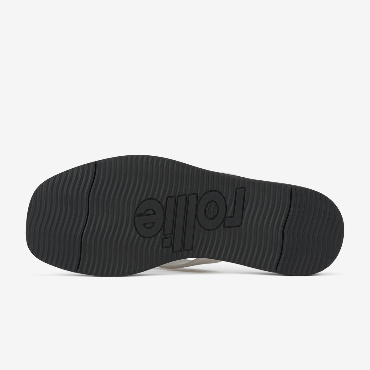 Square Toe Thong Bone/Black