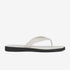Square Toe Thong Bone/Black