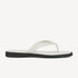 Square Toe Thong Bone/Black