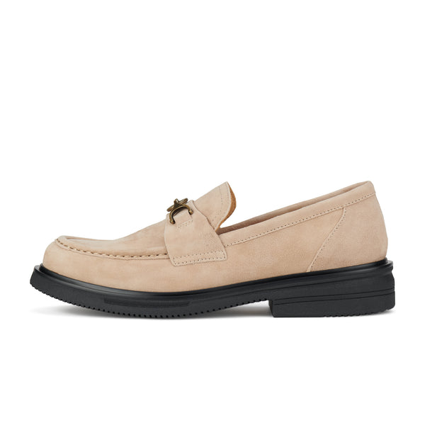 Loafer Rise Walnut Suede/Black