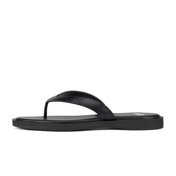Square Toe Thong All Black