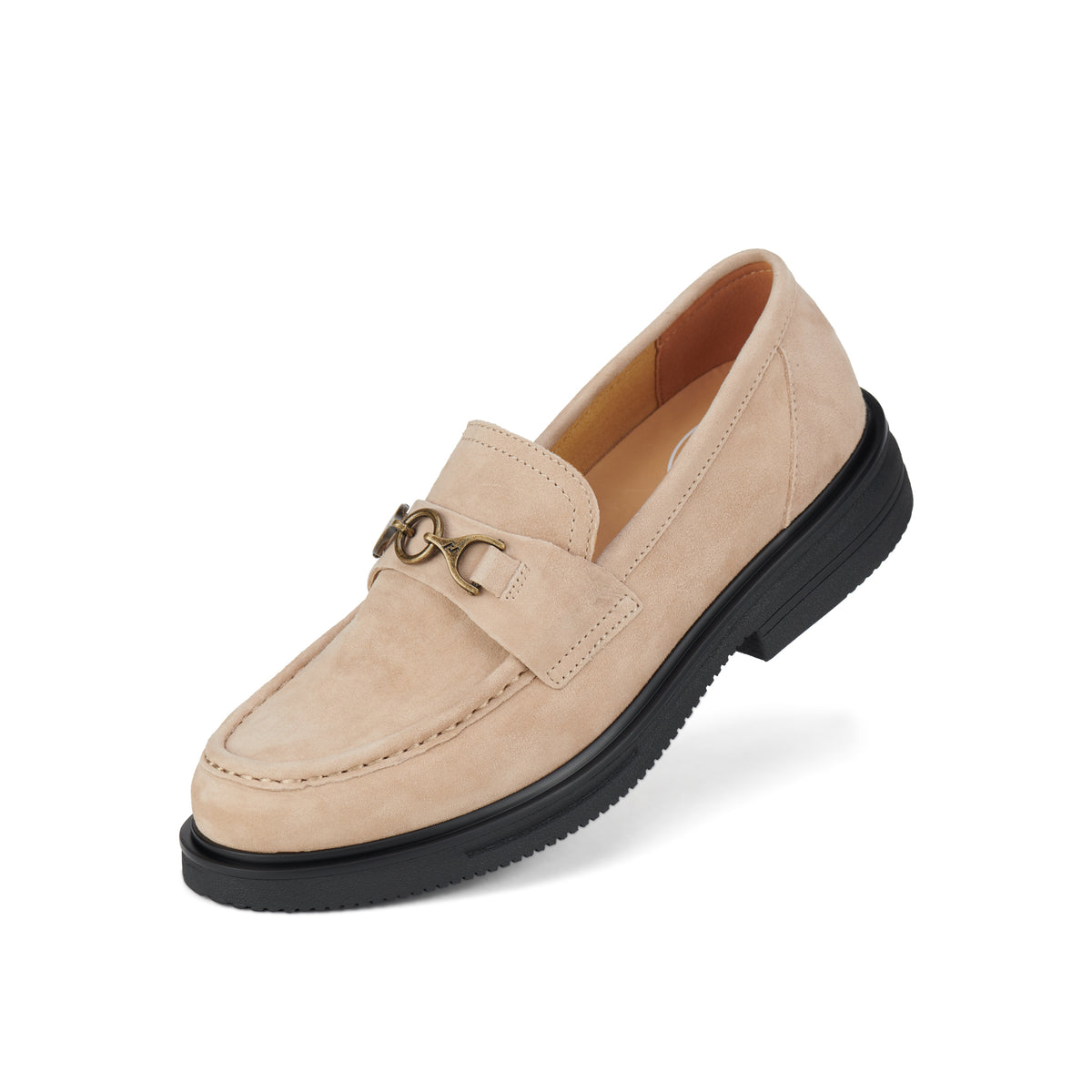 Loafer Rise Walnut Suede/Black