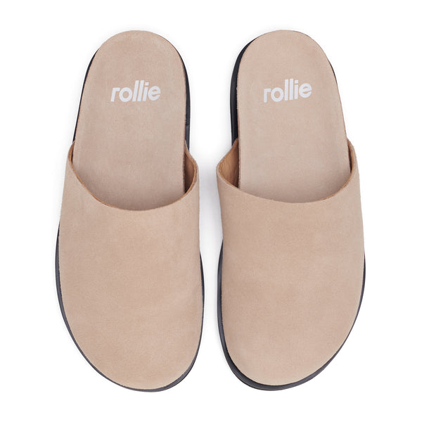 Mills Mule Camel Suede