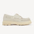Rollie Boat Huarache Step Bone — women's shoe, side profile
