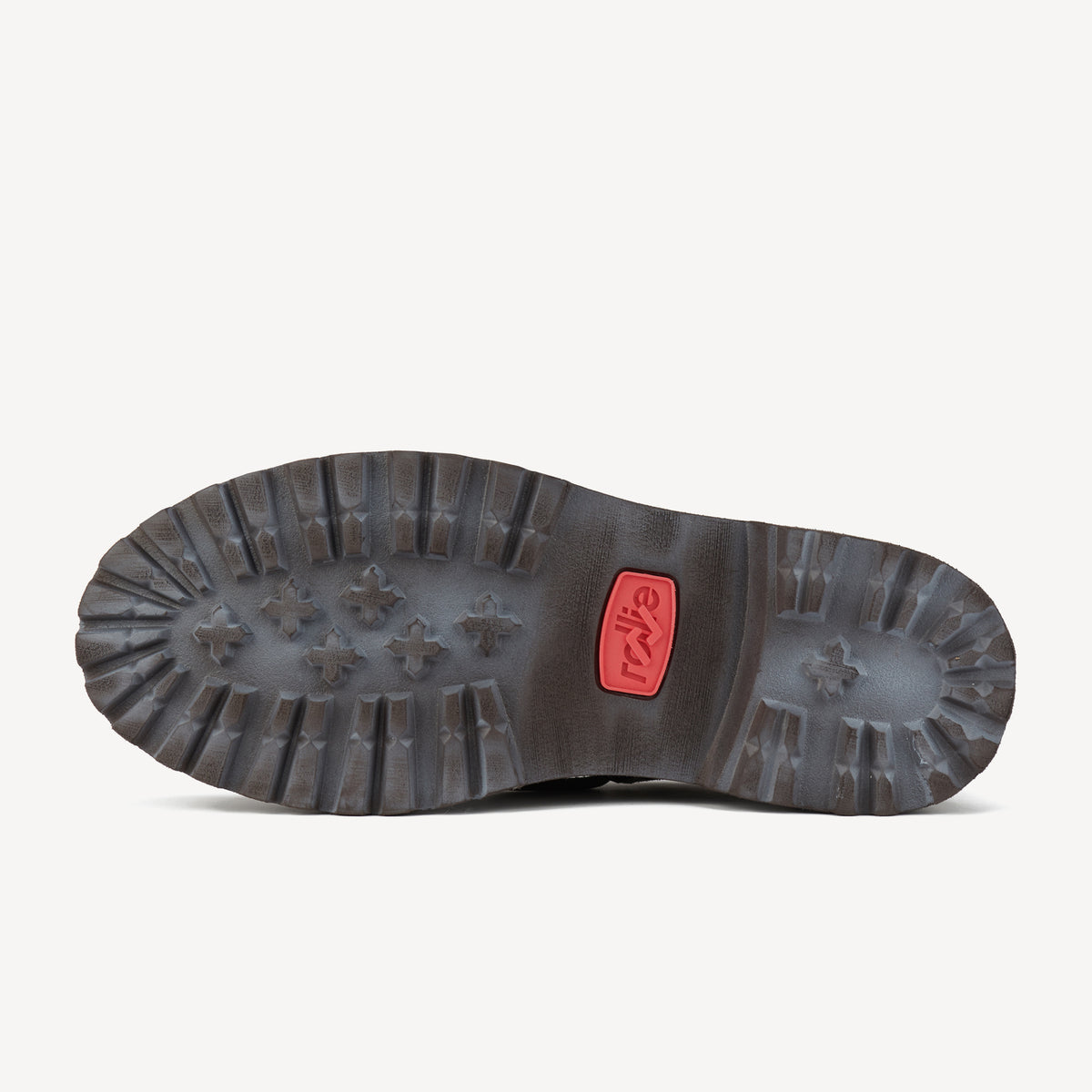 Rollie Boat Huarache Step Leopard — women's shoe, detail close-up