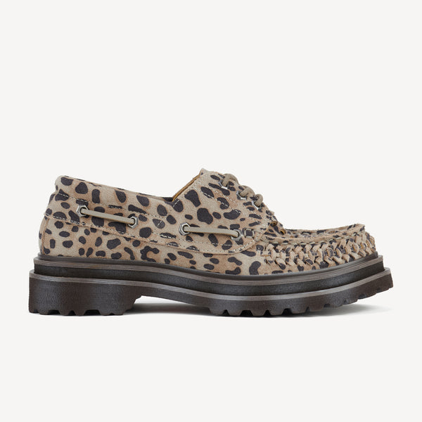 Boat Huarache Step Leopard